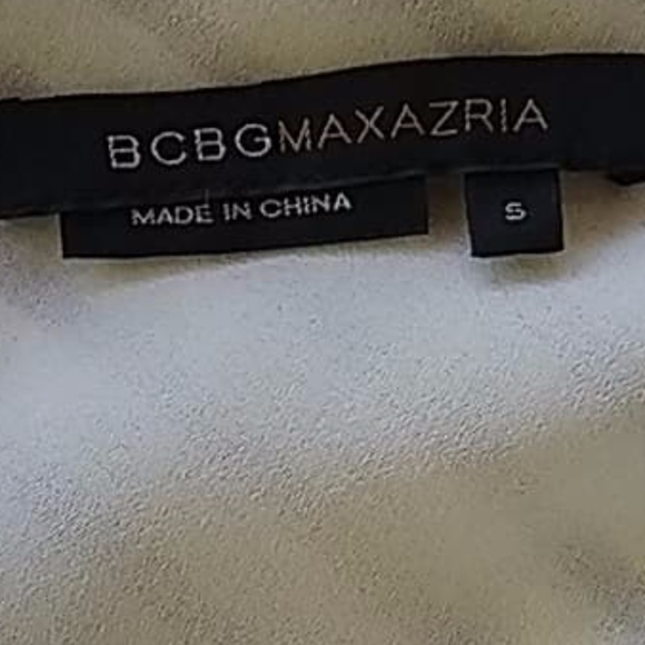 BCBG 100% silk Cami w/pleated and embroidered trim - Picture 5 of 5